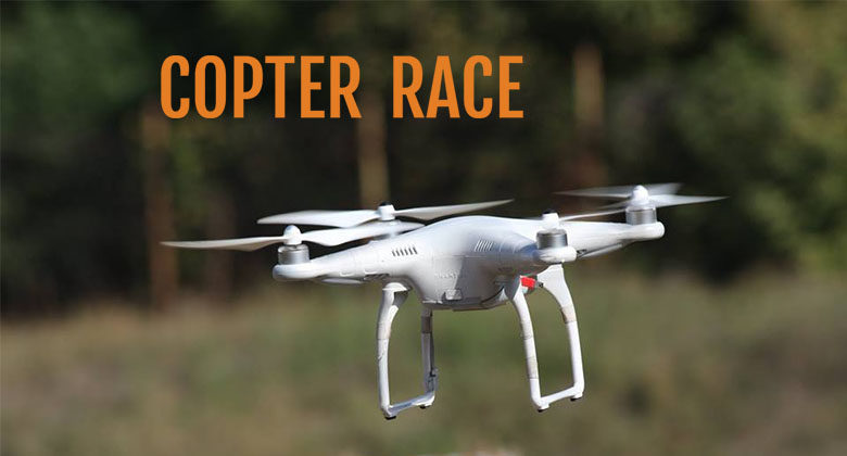 Noosphere held the first Copter race
