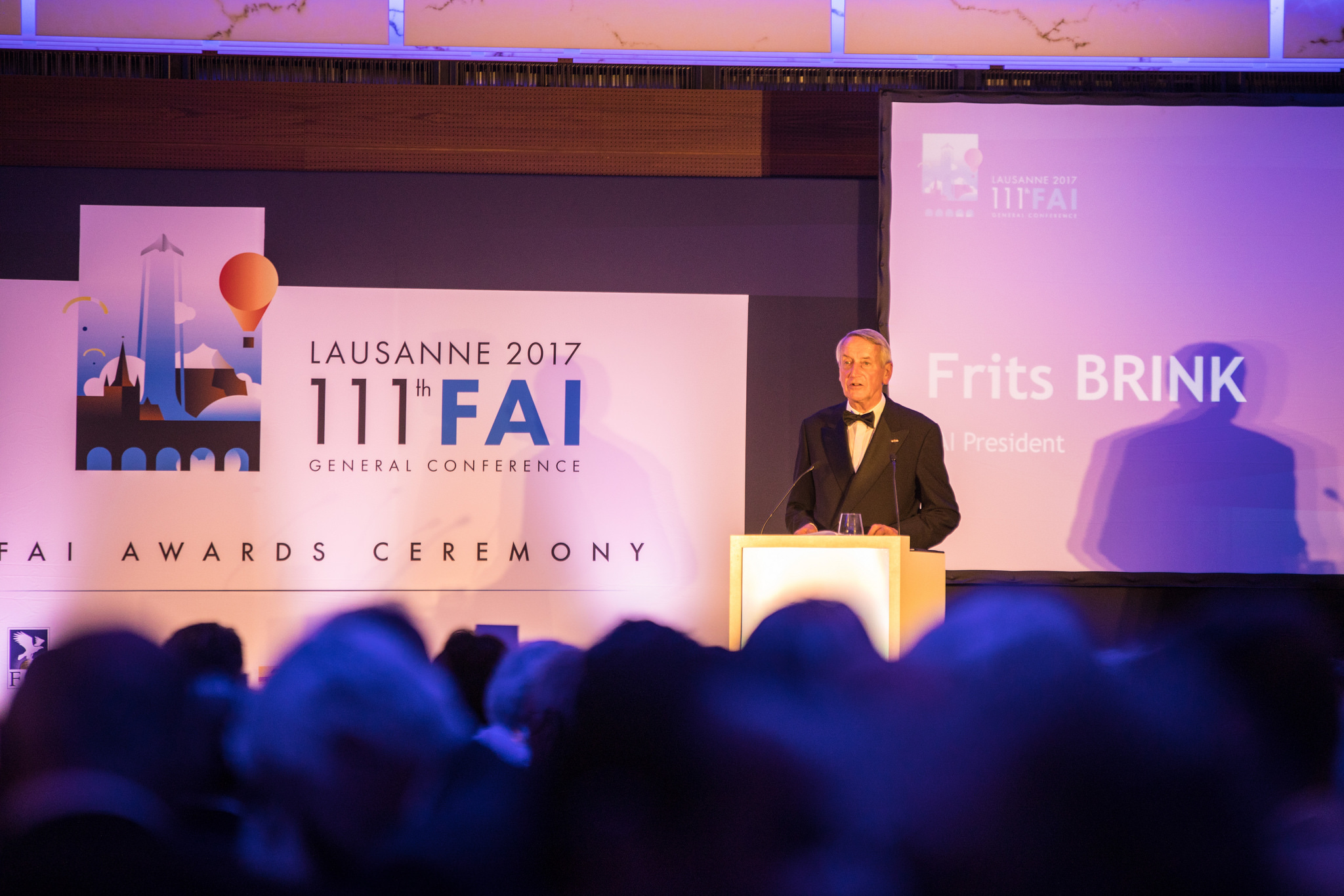 Opening the 2017 FAI Awards Ceremony