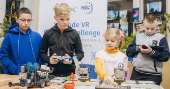 Participants of VEXcode VR Cleanup Challenge