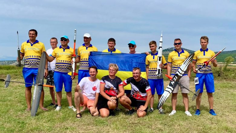 Українські ракетомоделісти на етапі Кубку світу в Хорватії